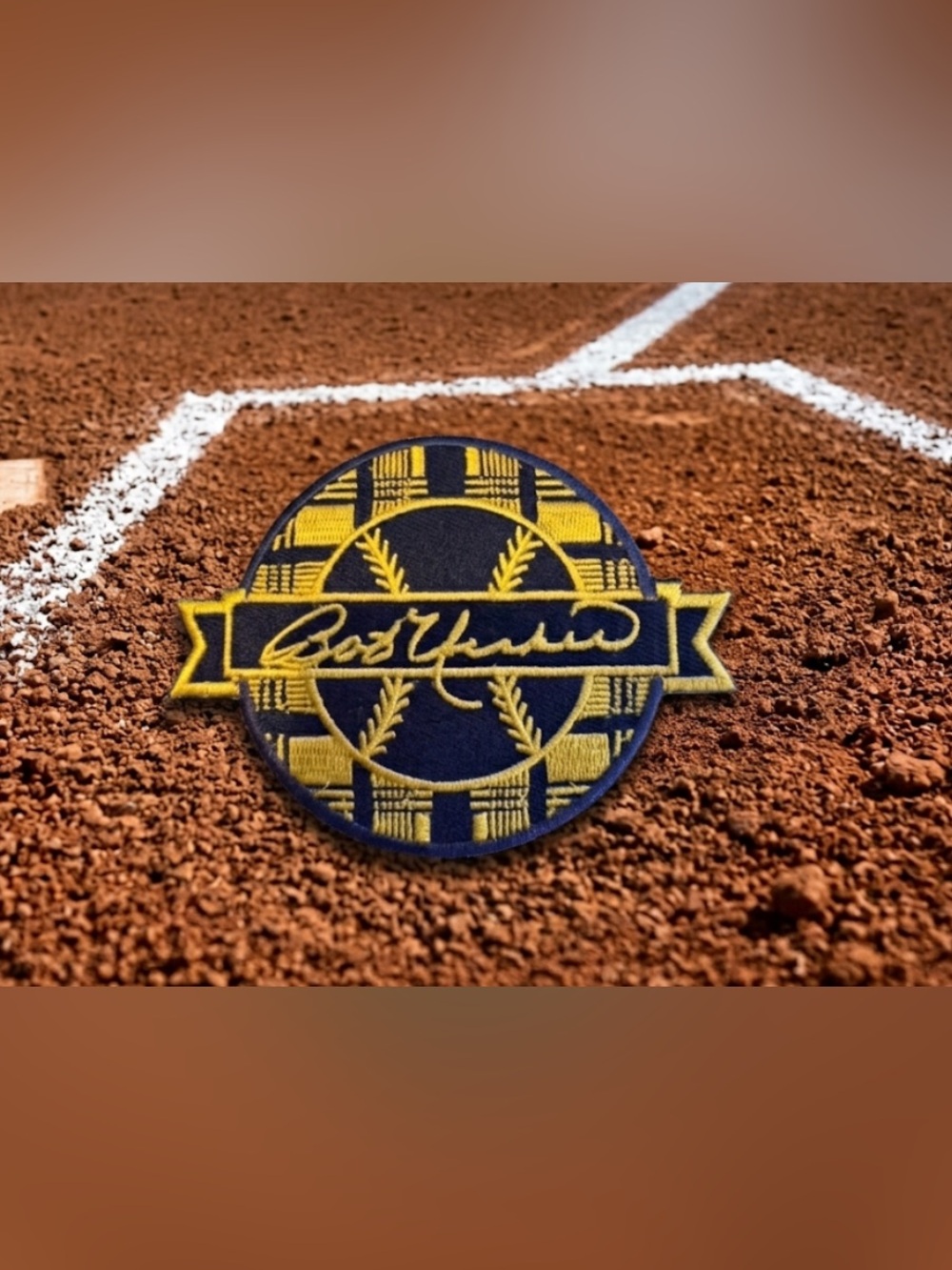 Bob Uecker Memorial Iron On Patch Milwaukee Brewers